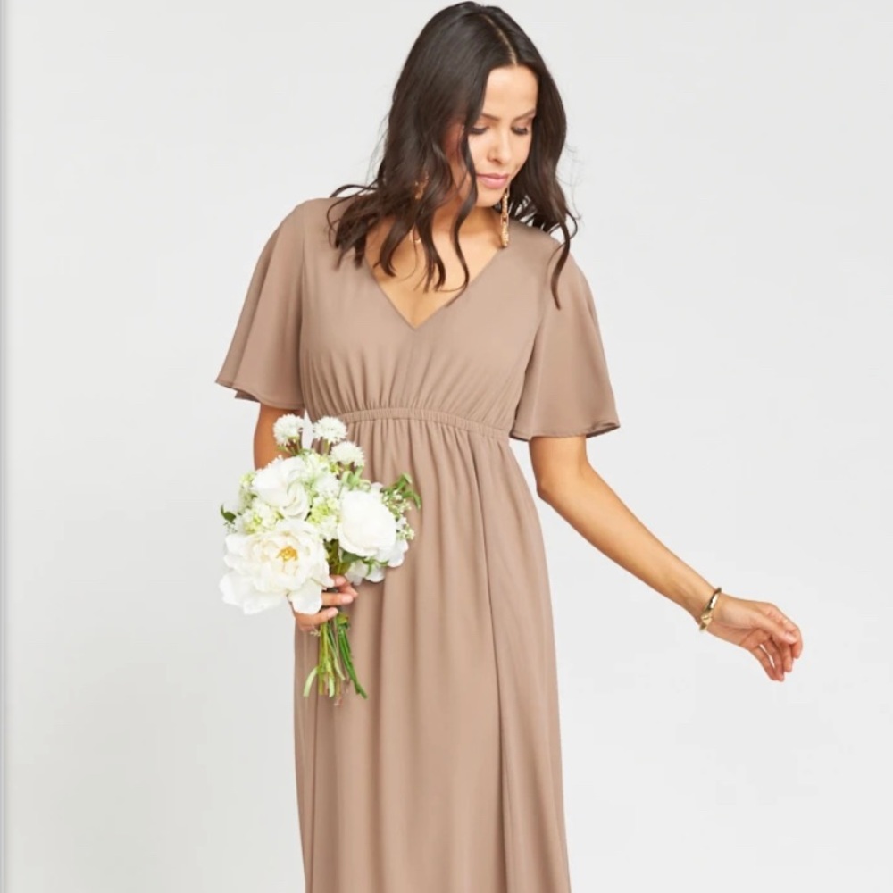 Show Me Your Mumu Dune Chiffon Maxi Dress